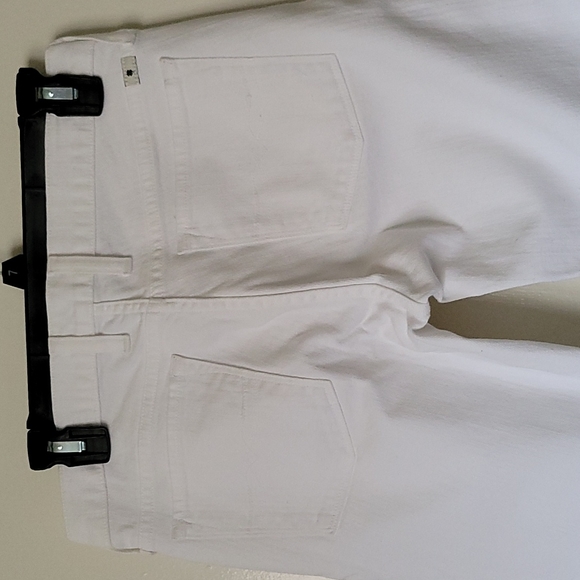 Lucky brand handcrafted ankle pencil capri white denim - Picture 7 of 10